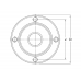 DRG0003 = SKF BAA-0003A DISC HARROW HUB d=30mm B=59mm D=117mm J=98mm